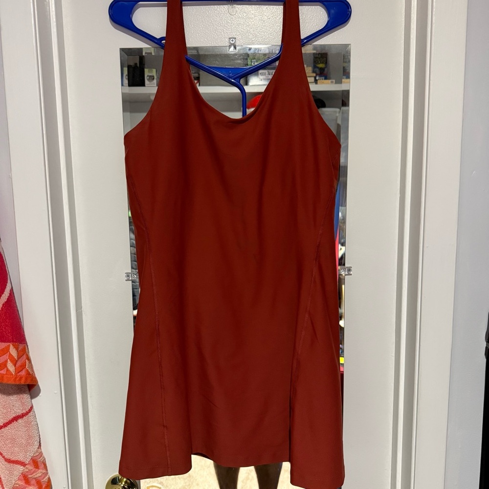 Old Navy Active Powersoft Dress | Size L | Rust Color